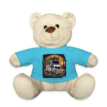 Camper / Wohnmobil / camping / Roadtrip / Travel - Teddy - Atollblau - Vorne