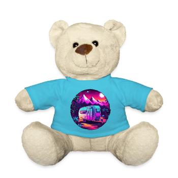 Camper / Wohnmobil / camping / Roadtrip / Travel - Teddy - Atollblau - Vorne