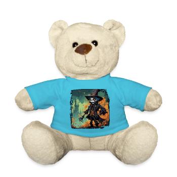 Vogelscheuche / Erntehelfer / Maisfeld / Feld - Teddy - Atollblau - Vorne