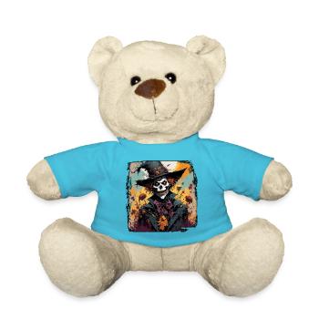Vogelscheuche / Erntehelfer / Maisfeld / Feld - Teddy - Atollblau - Vorne