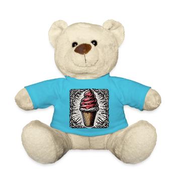 Eiscreme / Sorbet / Gelato / Sommer / Sonne - Teddy - Atollblau - Vorne