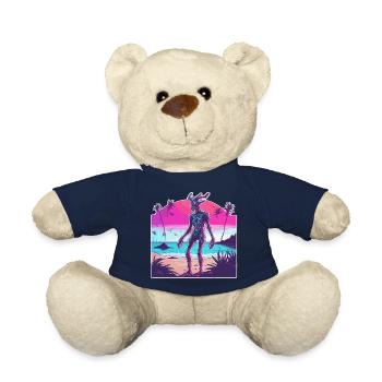 Wendigo / Evil Spirit / Possessive / Horror - Teddy Bear - french navy - Front