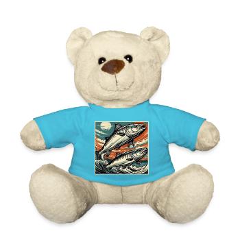Fisch / Tier / Aquarium / Wasser / Teich / See - Teddy - Atollblau - Vorne