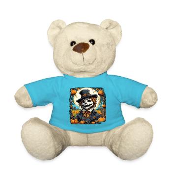 Vogelscheuche / Erntehelfer / Maisfeld / Feld - Teddy - Atollblau - Vorne