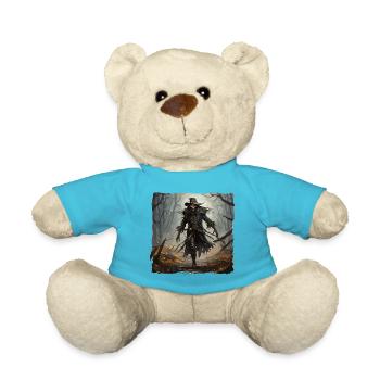 Vogelscheuche / Erntehelfer / Maisfeld / Feld - Teddy - Atollblau - Vorne