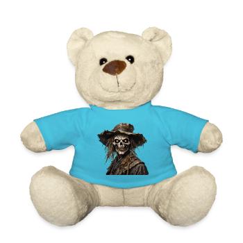 Vogelscheuche / Erntehelfer / Maisfeld / Feld - Teddy - Atollblau - Vorne