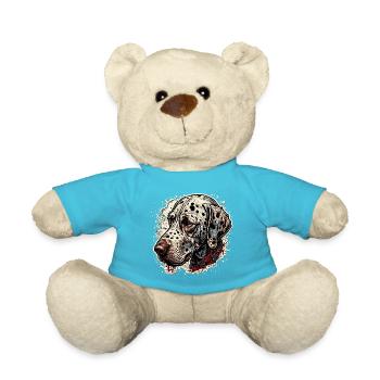 Dalmatien / Chien / Animal / Animal de compagnie / Aboiement - Nounours - bleu outremer - Devant
