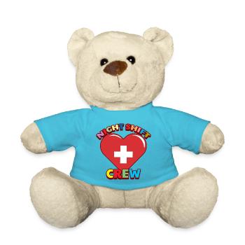Infirmière Service de nuit Énergie I Cadeau - Nounours - bleu outremer - Devant