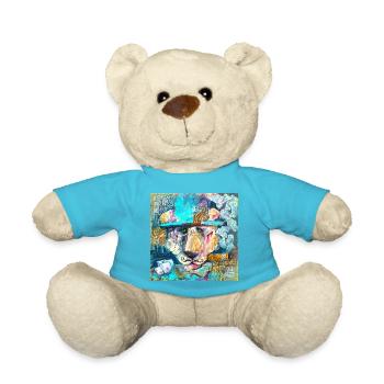 Bourgeois Löwe - Teddy - Atollblau - Vorne