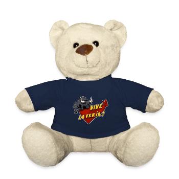 Long live the Feria! - Teddy Bear - french navy - Front