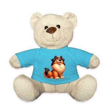 Leonberg - Teddy Bear - atoll blue - Front