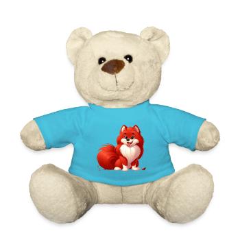 Spitz 2 - Teddy - Atollblau - Vorne
