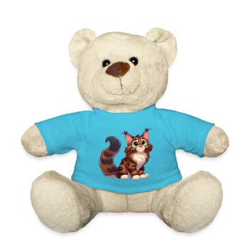 maine coon 4 - Nounours - bleu outremer - Devant