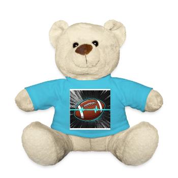 Touchdown! Die Faszination des American Football - Teddy - Atollblau - Vorne