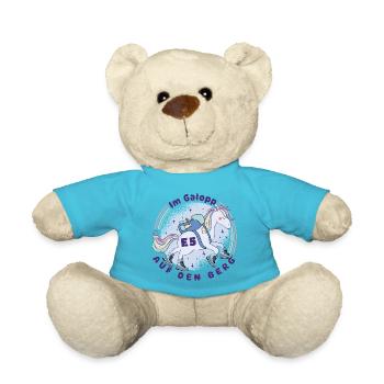 ALPENÜBERQUERUNG E5 mit KIND: Wander - Einhorn - Teddy - Atollblau - Vorne