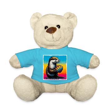 loutre - Nounours - bleu outremer - Devant