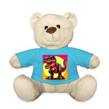 Dinosaurier - Teddy - Atollblau - Vorne