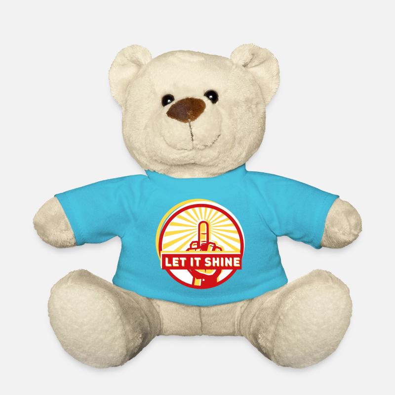 Laisse-le briller - Nounours - bleu outremer