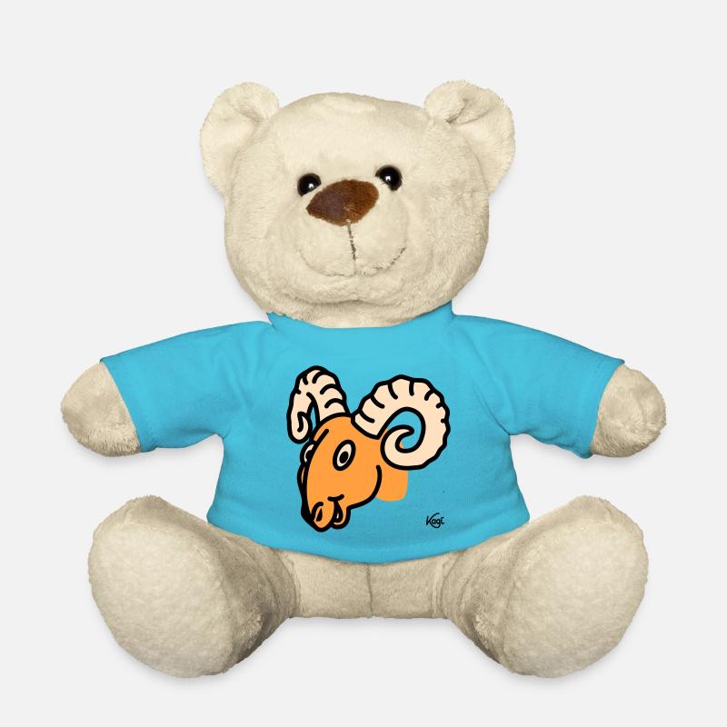 Aries large - Teddy Bear - atoll blue