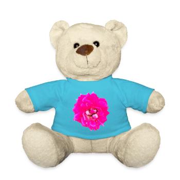 Pop Art Rose - Teddy - Atollblau - Vorne
