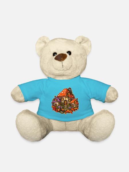 Pilzdorf - Teddy - Atollblau