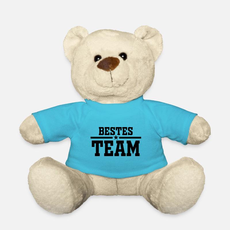 Team, Beste Gruppe, Teamarbeit - Teddy - Atollblau