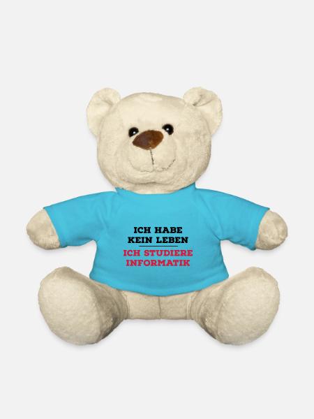 Informatiker - Teddy - Atollblau