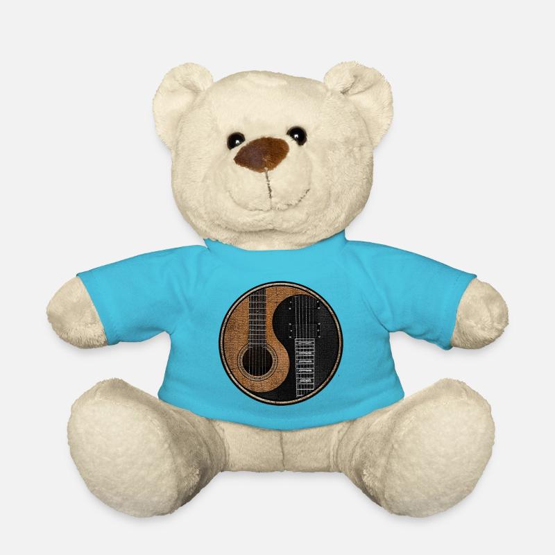 Guitar E Guitar Yin Yang - Teddy Bear - atoll blue