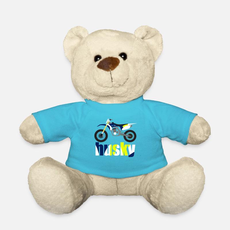 Husky Enduro Cross Idée Cadeau - Nounours - bleu outremer