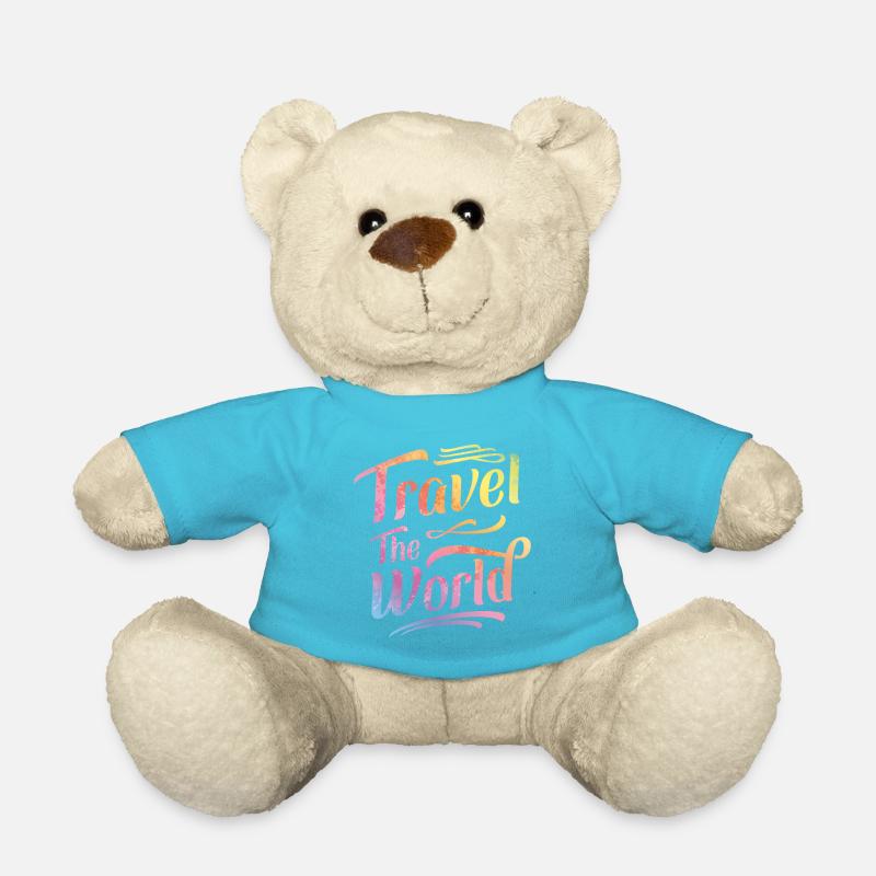 Weltreise Travel Urlaub - Teddy - Atollblau