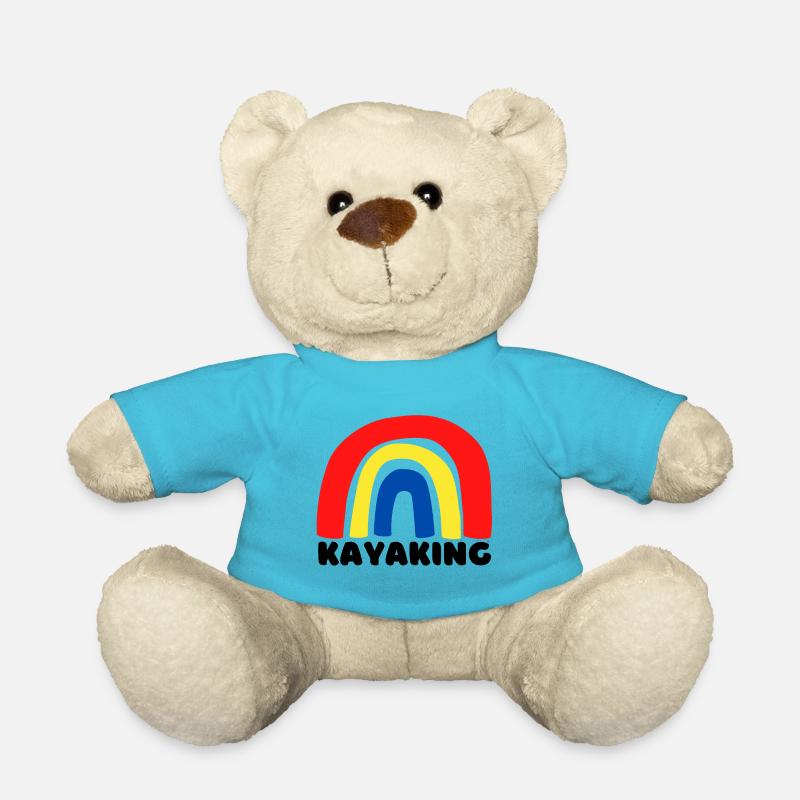 Arc-en-ciel de kayak. - Nounours - bleu outremer
