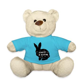 Lapins & Lecture - Nounours - bleu outremer - Devant