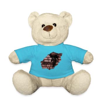 Odin's Raven - Teddy Bear - atoll blue - Front