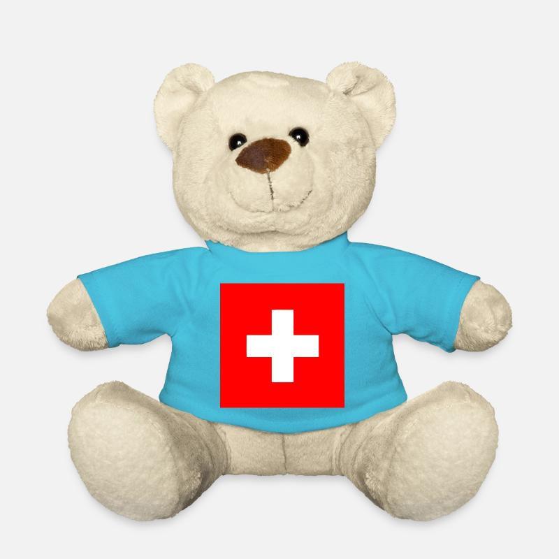 Schweiz - Teddy - Atollblau