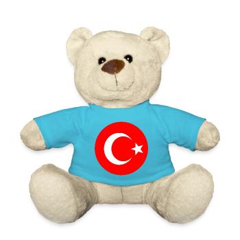 Turkey - Teddy Bear - atoll blue - Front