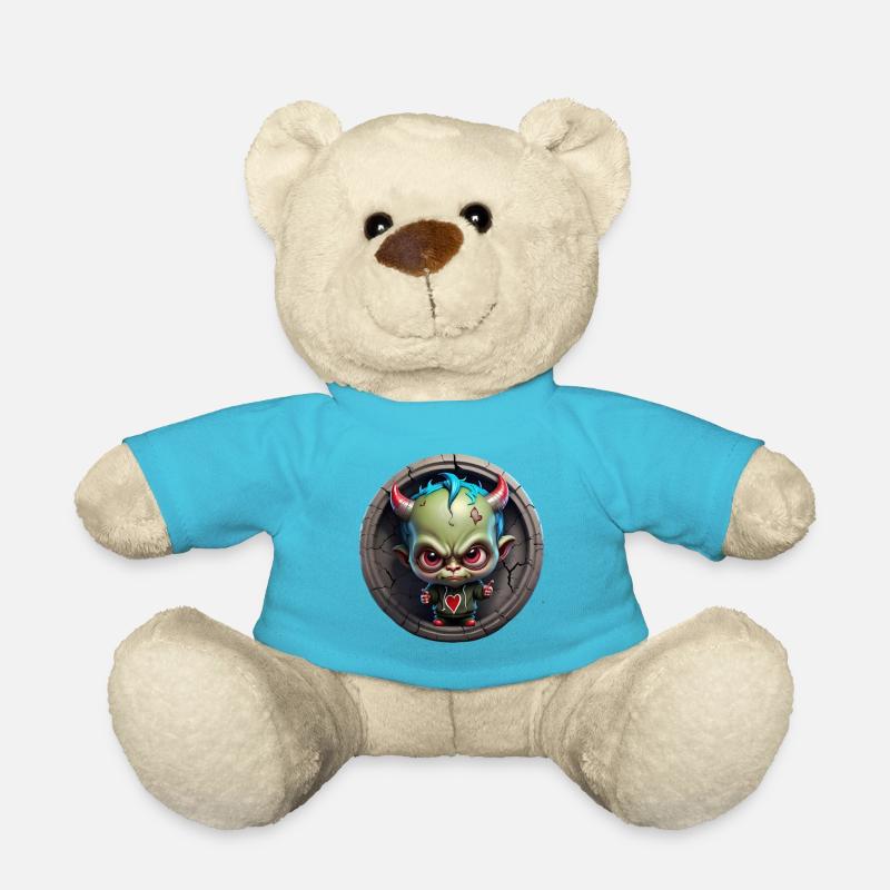 Teufelsbraten - Teddy - Atollblau