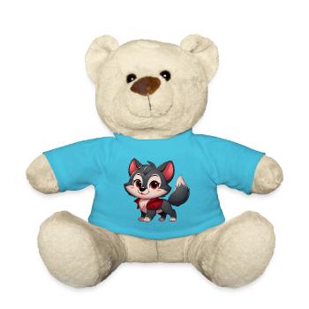 wolf 9 - Nounours - bleu outremer - Devant