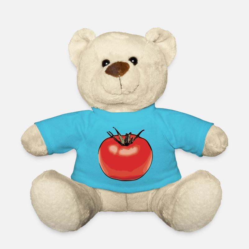 Tomate cartoon - Teddy - Atollblau