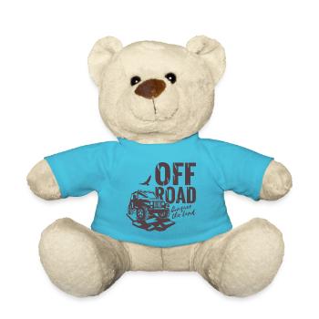 Offroad Cross Auto Motorsport Geländewagen Quad - Teddy - Atollblau - Vorne