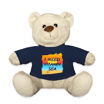 I need vitamin sea - Teddy Bear - french navy - Front