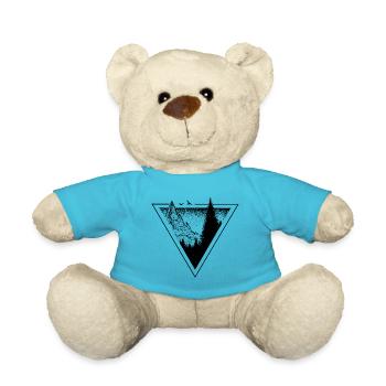 TRIANGLE - Nounours - bleu outremer - Devant