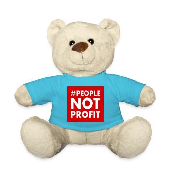 People not profit - Nounours - bleu outremer - Devant