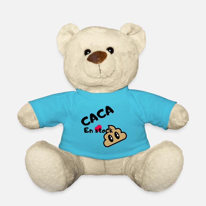Le Caca en stock - Nounours - bleu outremer