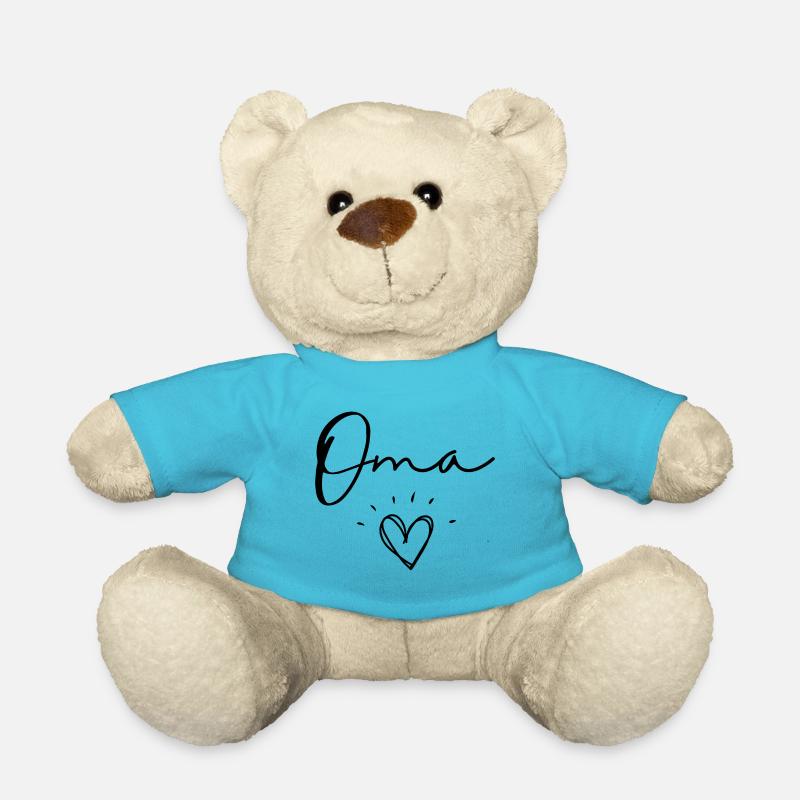 oma - Teddy Bear - atoll blue