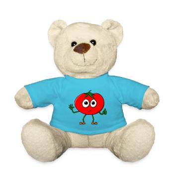 BD aux tomates - Nounours - bleu outremer - Devant