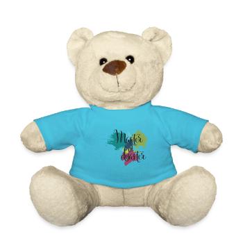 Master of Disaster - Teddy Bear - atoll blue - Front