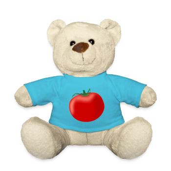 tomato - Teddy Bear - atoll blue - Front