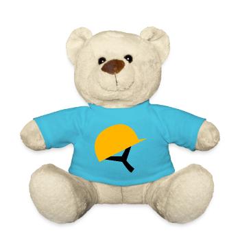 Master builder Helm - Teddy Bear - atoll blue - Front