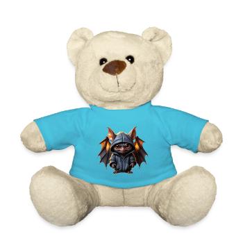 The Shadow Jumper - Teddy Bear - atoll blue - Front