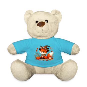 Fuchs Herbst 12 - Teddy - Atollblau - Vorne